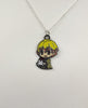Load image into Gallery viewer, Metal Demon Slayer Necklace