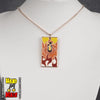 Metal Rengoku Hanafuda Necklace