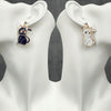 Mismatched Sailor Moon Artemis and Luna Earrings