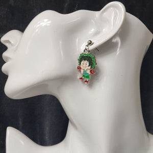 My Hero Academia Midoriya Earrings