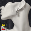 Naruto Dog Tag Earrings