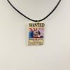 Baggy One Piece Wanted Poster Necklaces