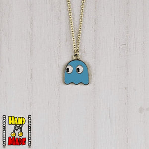 Pac-Man Ghost Necklace