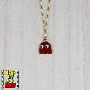 Pac-Man Ghost Necklace