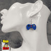 Plastic Controller Earrings