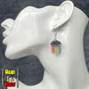 Rainbow Cloud Earrings