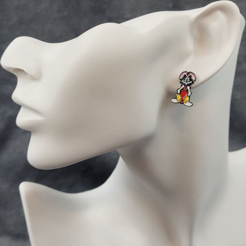 Roger Rabbit Stud Earrings