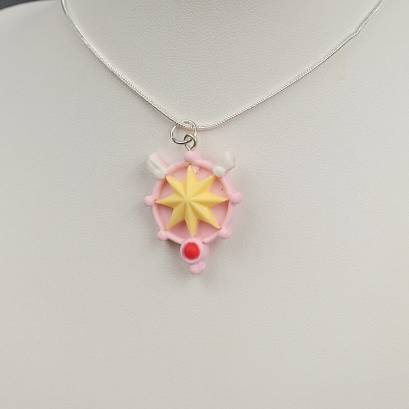 Sailor Moon 8 Sided Compact Anime Necklace