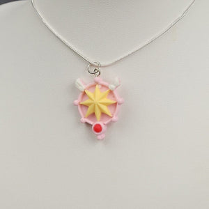 Sailor Moon 8 Sided Compact Anime Necklace