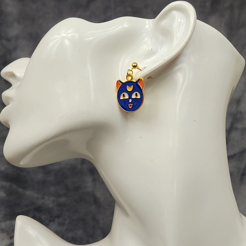 Sailor Moon Luna Earrings