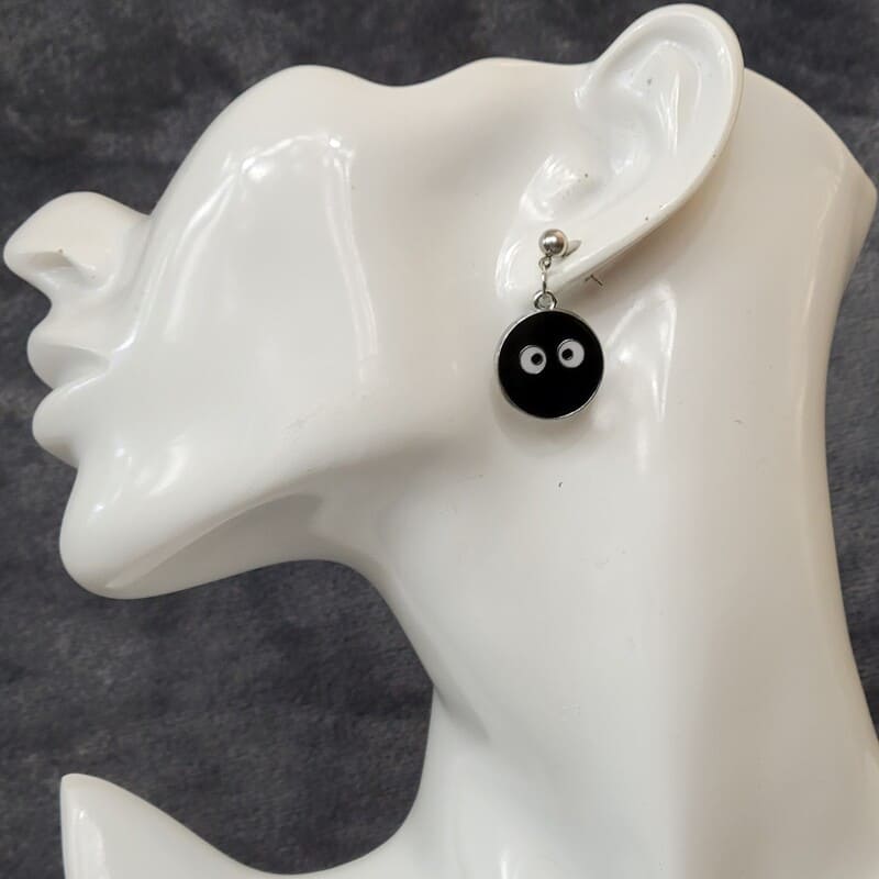 Small Soot Earrings