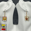 Spongebob and Patrick Earrings