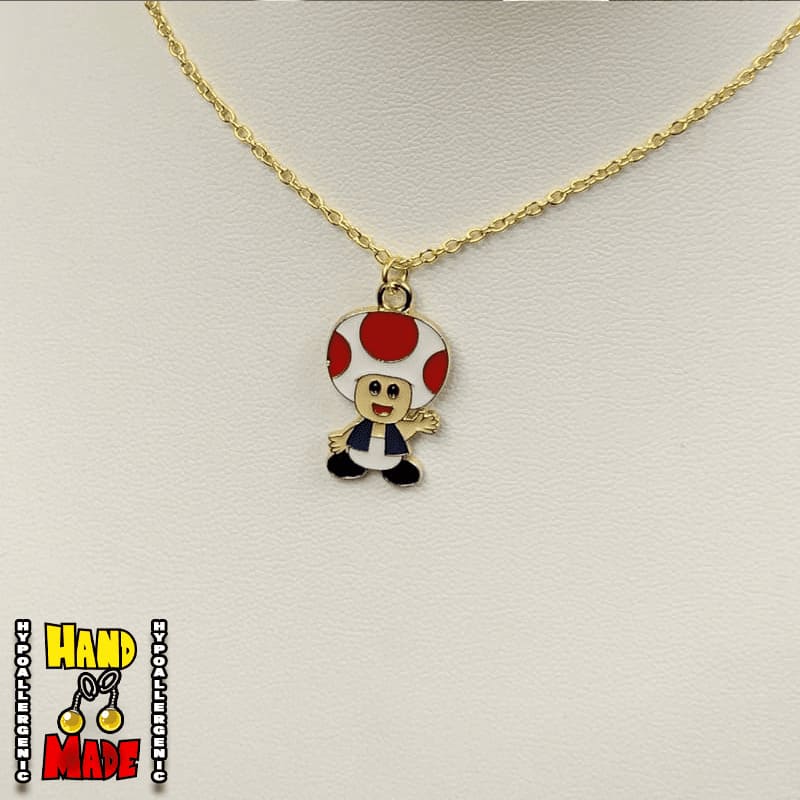 Handmade Toad Gaming Necklace