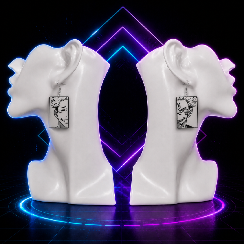 Cursed Vessel Anime Earrings
