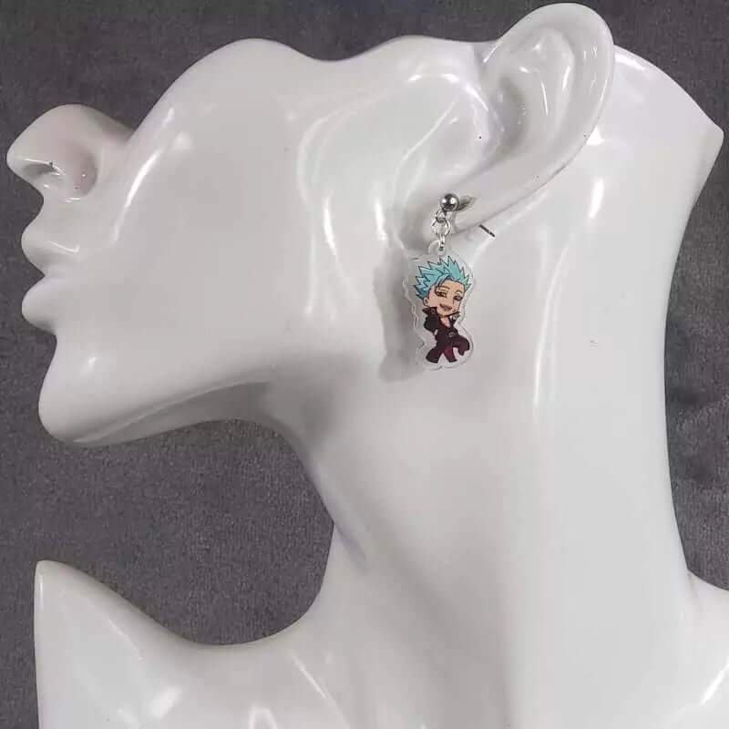 Ban Anime Earrings