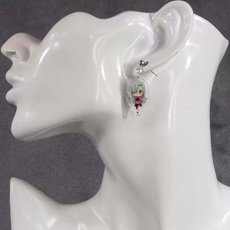 Princess Elizabeth Anime Earrings