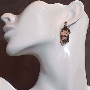 AOT Beast Titan Anime Earrings