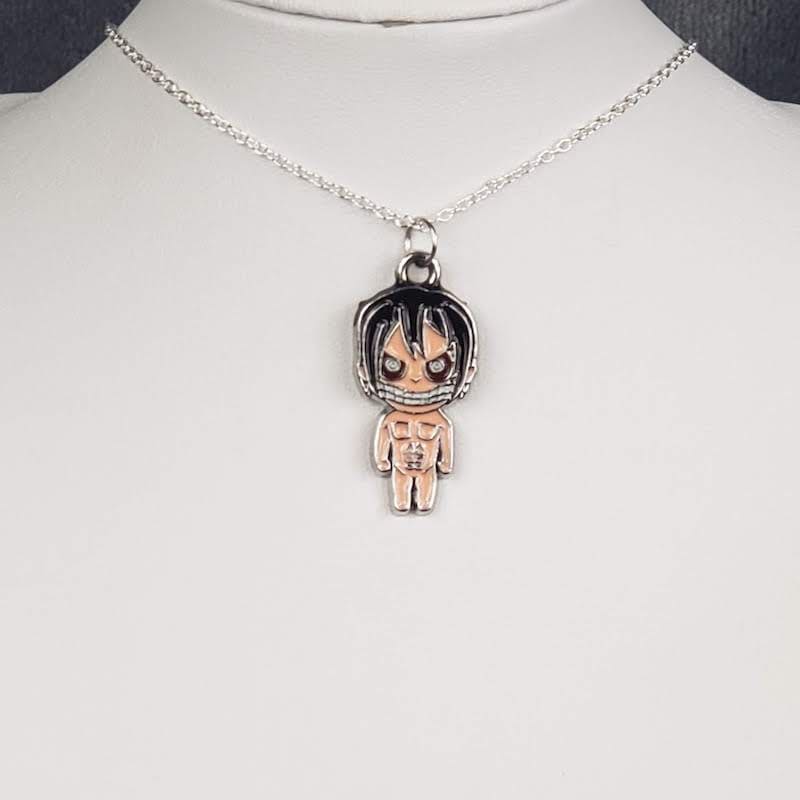 Acclaimed Attack on Titan Anime Necklace / Extra Earrings