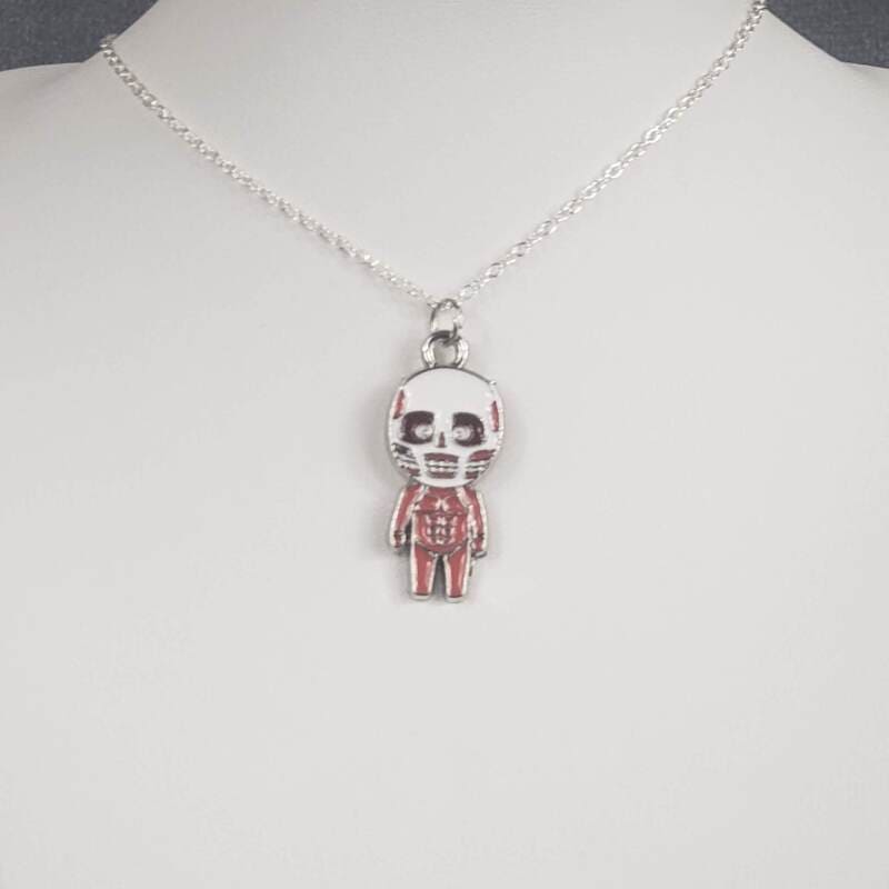 AOT Colossal Titan Anime Necklace