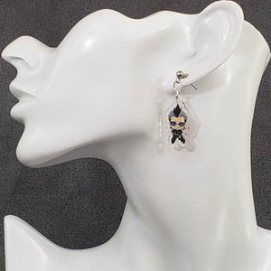 Black Clover Magna Anime Earrings