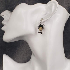 Black Clover Yami Anime Earrings