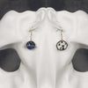 Blue Celestial Kitty Earrings
