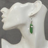 Green Cosplay Crystal Earrings