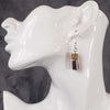 Load image into Gallery viewer, Crushed Garnet Jars Earrings