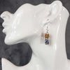 Load image into Gallery viewer, Crushed Lapis Lazuli Jars Earrings