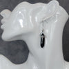 Load image into Gallery viewer, Black Cosplay Crystal Earrings