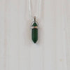 Load image into Gallery viewer, Dark Green Cosplay Crystal Necklace