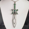 DOTA Butterfly Sword Necklace