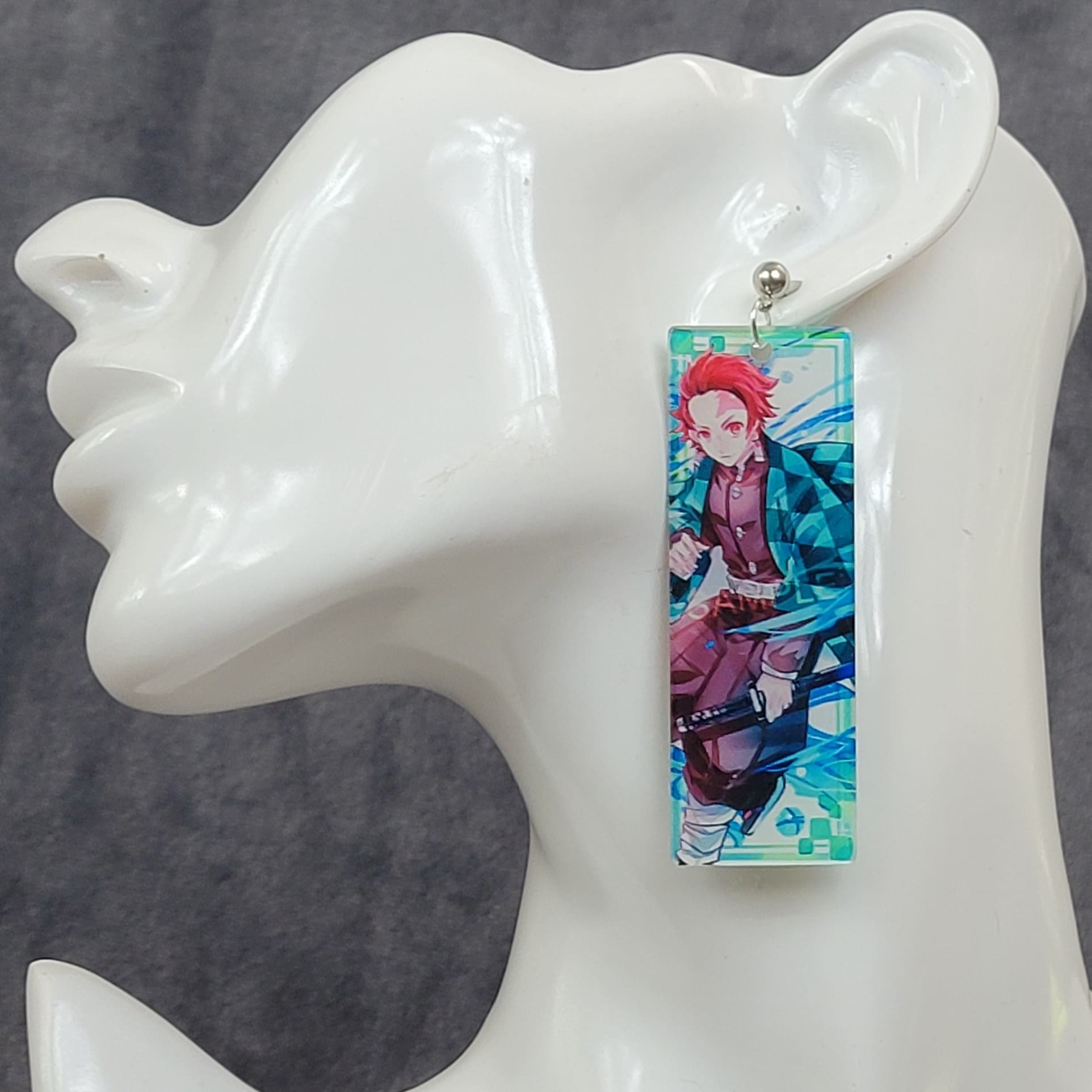 Demon Slayer Hanafuda Anime Earrings / Extra Earrings