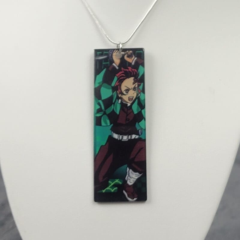 Tanjiro Character Hanafuda Necklace