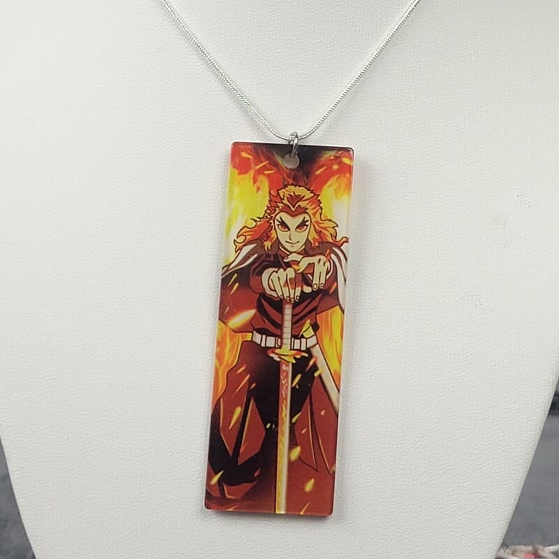 Demon Slayer Character Hanafuda Necklace