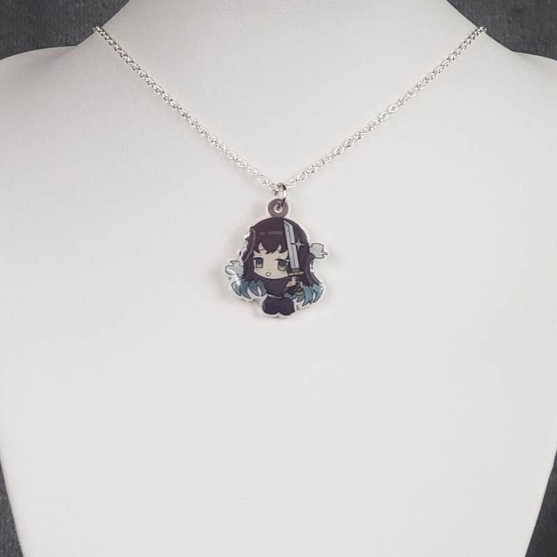 Silver products, rings, and accessories (Victor Character) Kyojuro Rengoku  Image Necklace II S size 