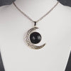 Hanging Crescent Moon Necklace