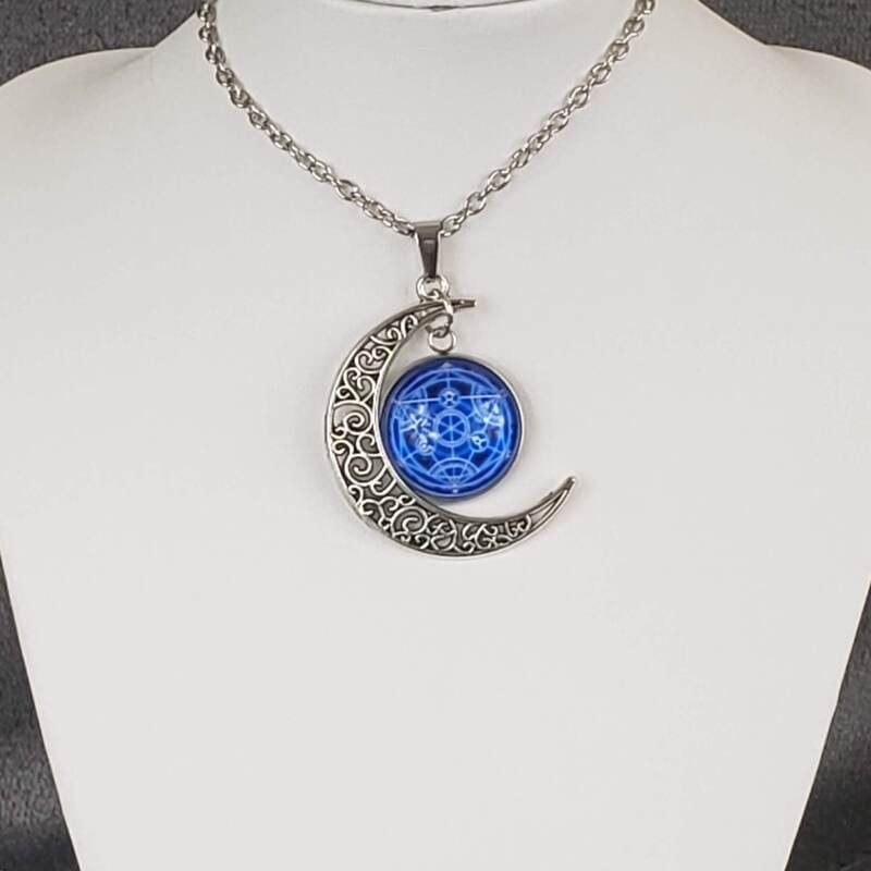 Blue Full Metal Alchemist Necklace