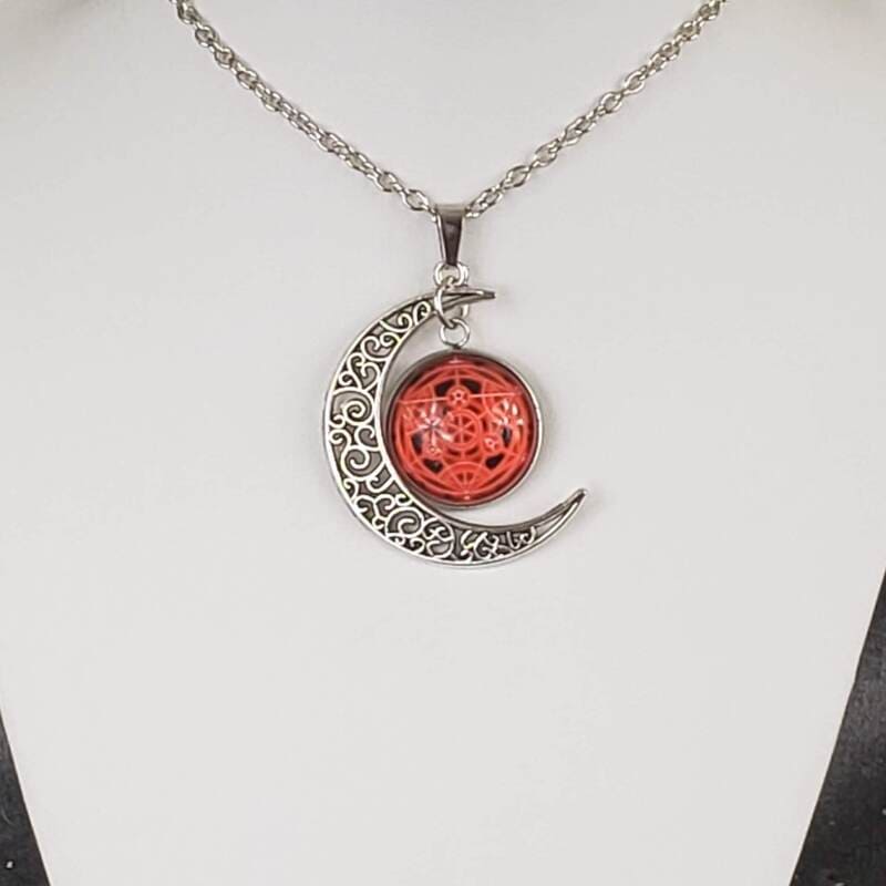 Red Full Metal Alchemist Necklace