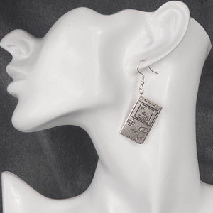 Silver Gameboy Earrings