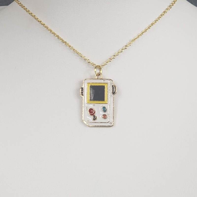 Gameboy with Joystick Necklace