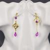 Purple Genshin Impact Earrings