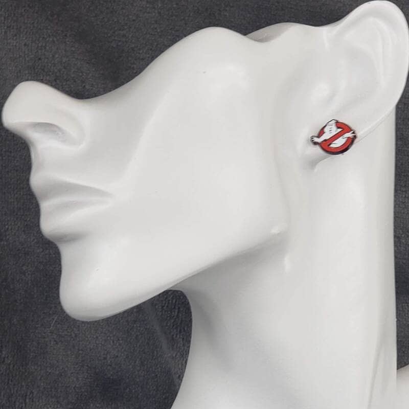 Ghostbuster Stud Earrings
