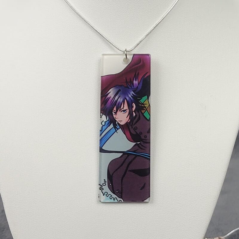 Giyu Character Hanafuda Necklace