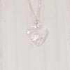 White Guitar Pick Necklace