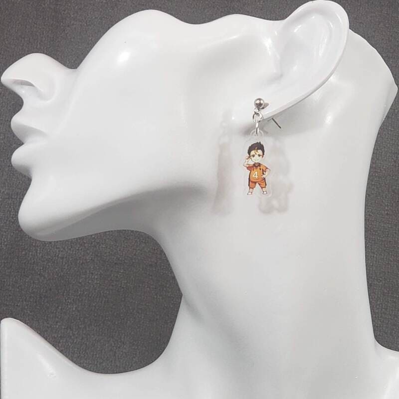 Haikyuu!! Yū Nishinoya Earrings