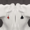 Harley Quinn Mismatched Earrings- Diamond and Club