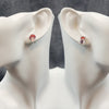 Load image into Gallery viewer, Mismatched Hisoka Card Stud Anime Earrings- Face card