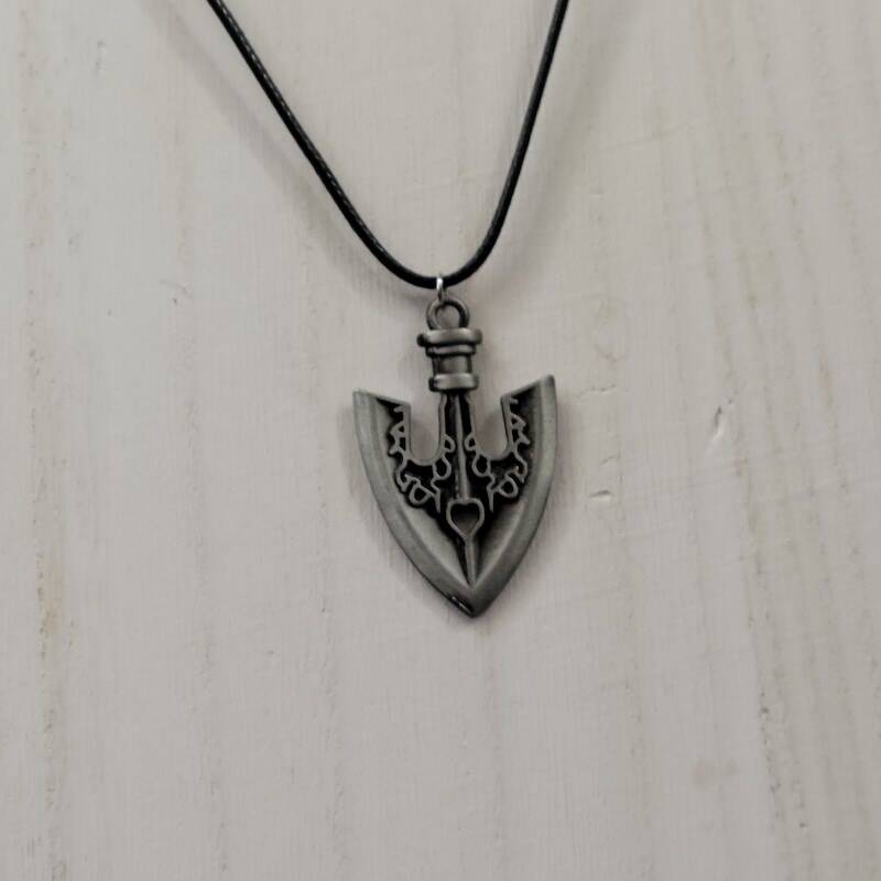 Silver Stand Arrow Necklace