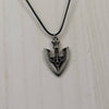 Load image into Gallery viewer, Silver Stand Arrow Necklace
